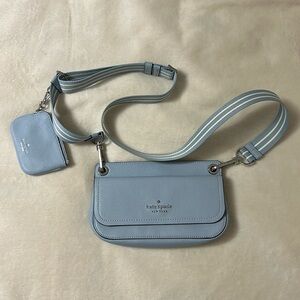 Like new condition blue Kate Spade purse